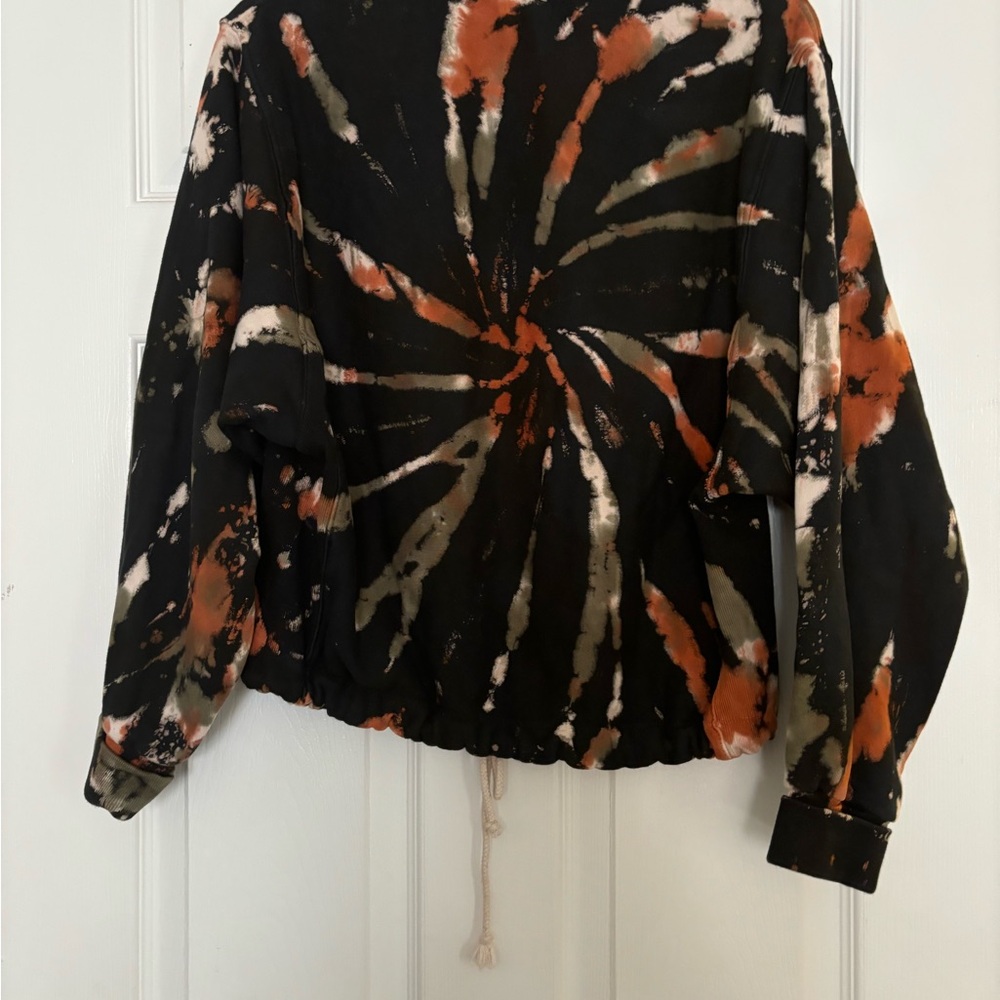 Not Possible Tie Dye Drawstring Pullover Jersey - image 3